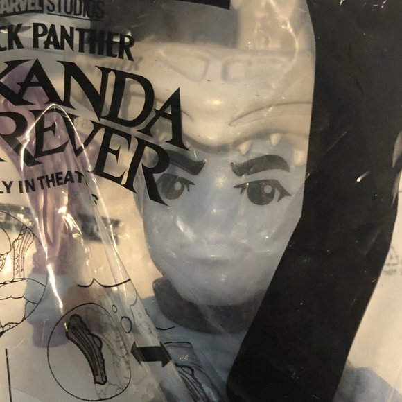 McDonalds 2022 Black Panther Wakanda Forever Happy Meal Toy #8 Attuma Sealed - Picture 6 of 8
